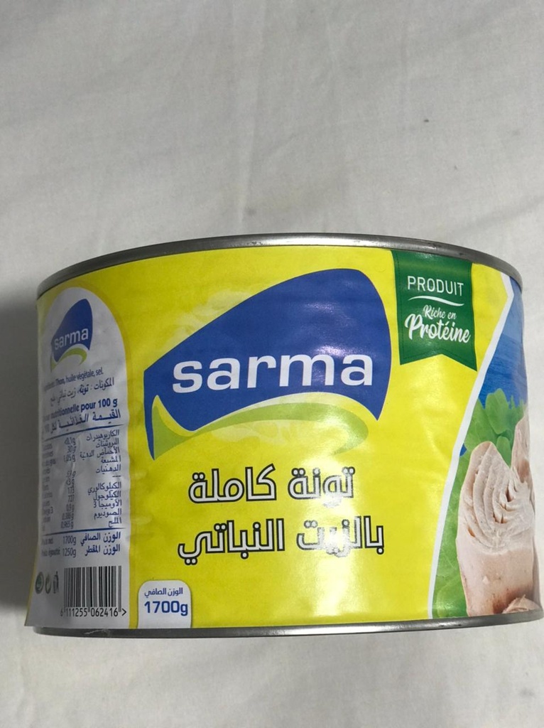 THON SARMA 1,700 KG