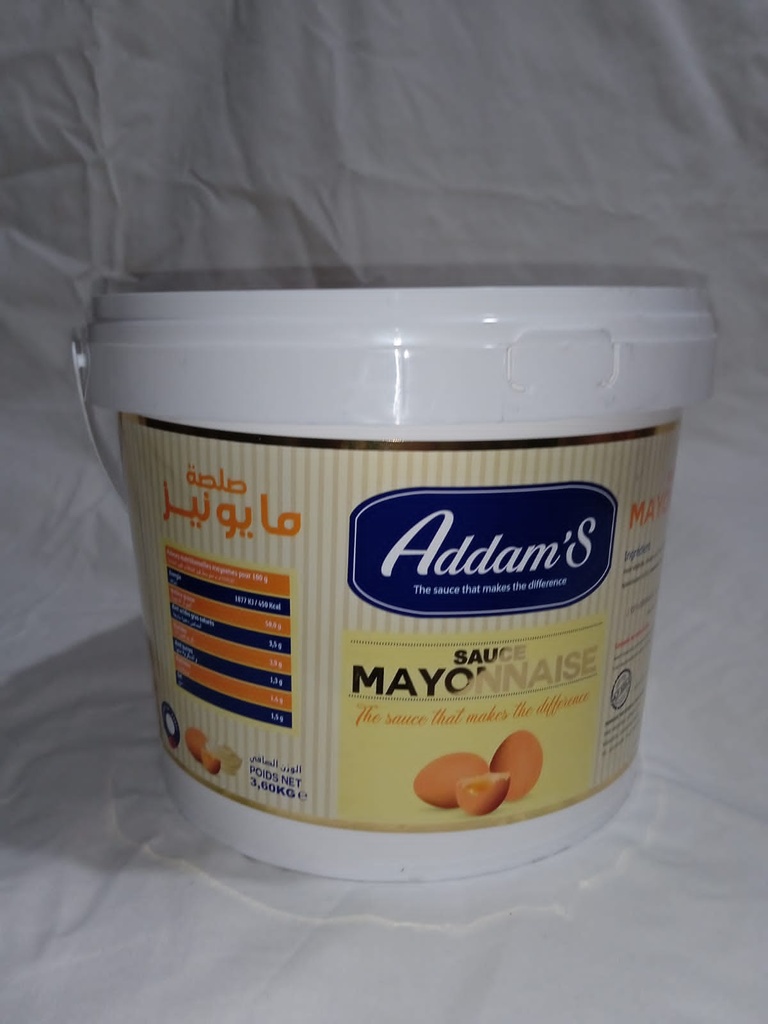 MAYONNAISE ADDAMS 3,6 KG