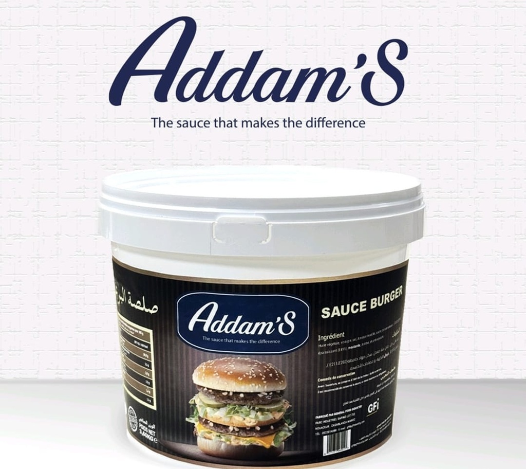 BURGER ADDAMS 4,5KG SAU