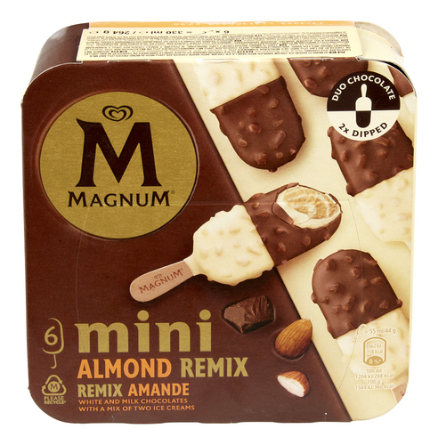 MAGNUM MINI MIXX BERRY&ALM GCC 4X360ML